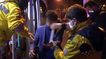 Bıçaklandığı ihbarında bulundu, gerçek bambaşka çıktı