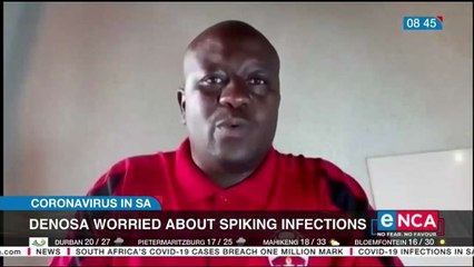 Denosa worried about spiking infections