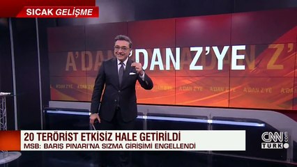 Son dakika... 20 PKK/YPG'li terörist etkisiz hale getirildi | Video