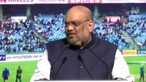 Amit Shah unveils Arun Jaitley statue at Delhi's Feroz Shah Kotla Stadium