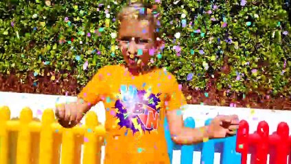 Vlad and Niki play toys and make Giant T-Shirt