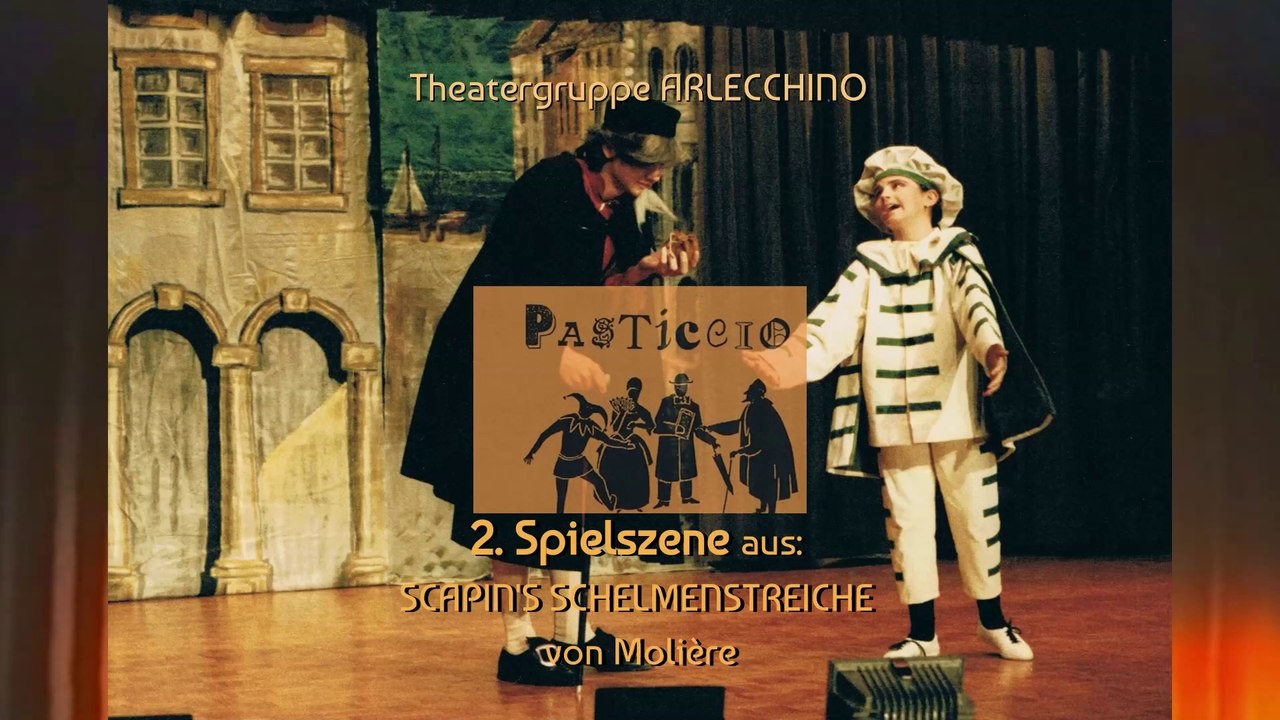 PASTICCIO 2. Spielszene: Molière