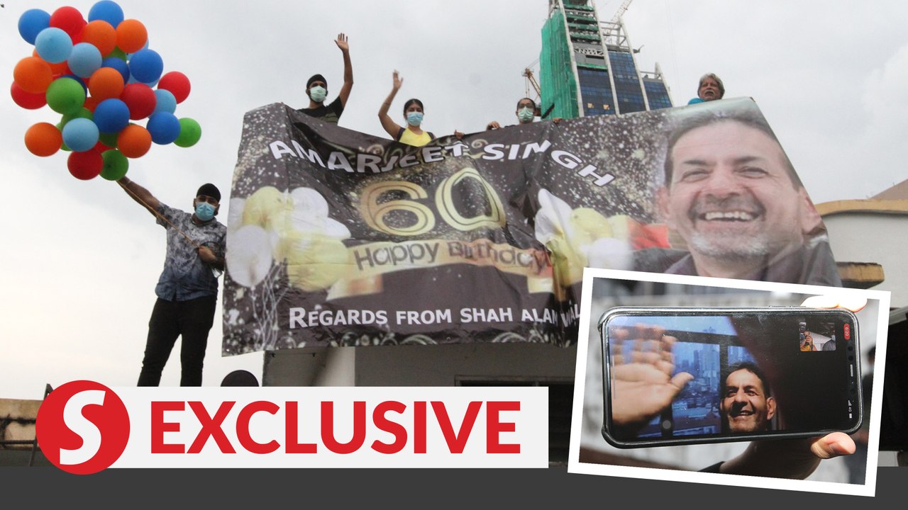 Surviving Covid-19: A surprise rooftop birthday celebration for a man in quarantine