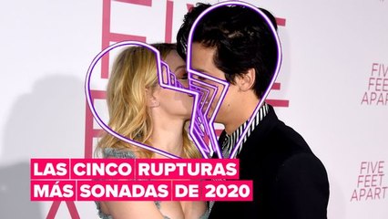 Las cinco rupturas más sonadas de 2020