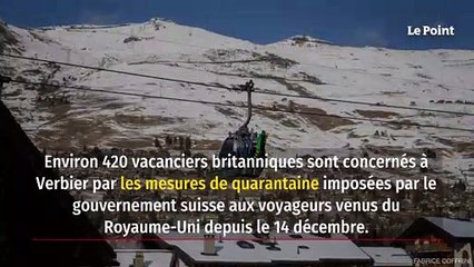 En Suisse, des Britanniques en quarantaine dans une station de ski s'enfuient