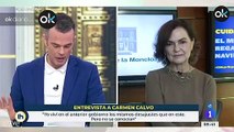 Carmen Calvo, vicepresidenta primera del Gobierno, sobre elecciones en Cataluña