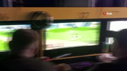 İstanbul’da kısıtlamada internet kafeye baskın kamerada