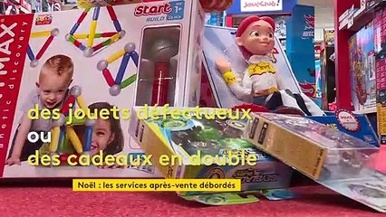 Jouets défectueux et mauvais cadeaux : les services après-vente débordés