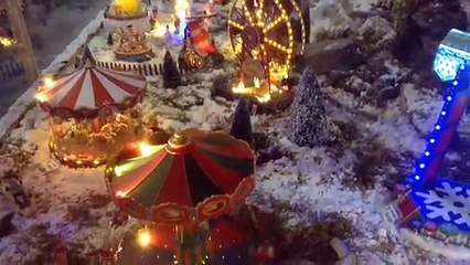 Christmas models Brigg garden centre