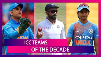 ICC Teams of the Decade: MS Dhoni Named Captain of T20I & ODI Teams, Virat Kohli As Test Skipper