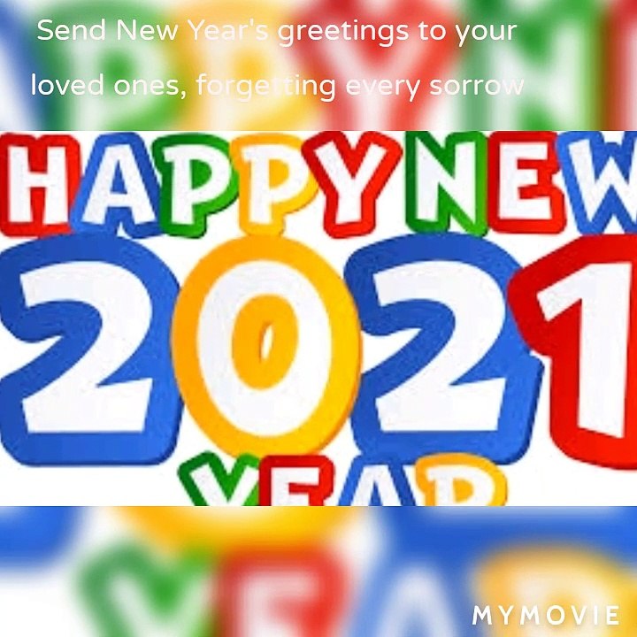 Happy New Year  best wishes 2021