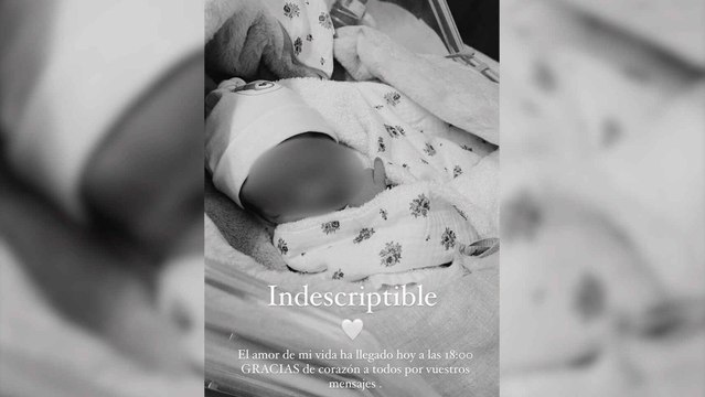 María Pombo y Pablo Castellano dan la bienvenida a Martín, su primer hijo