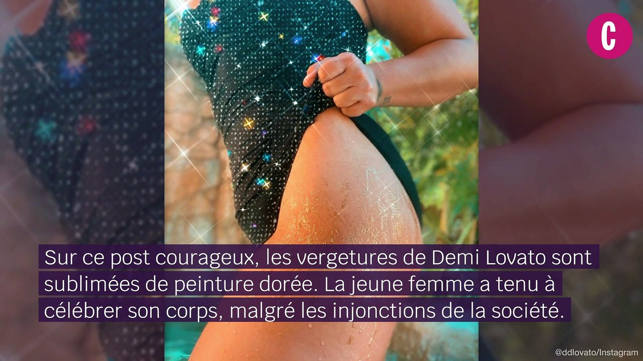 Demi Lovato poste une photo body positive après avoir longtemps souffert de troubles alimentaires