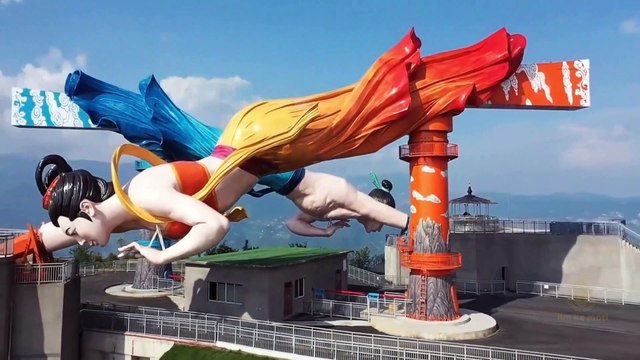Top 10 Dangerous Amusement Rides Around The World In UrduHindi Most Dangerous Rides