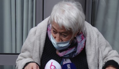 "La guerre, c'était autre chose", commente l'une des premières personnes vaccinées à Bruxelles