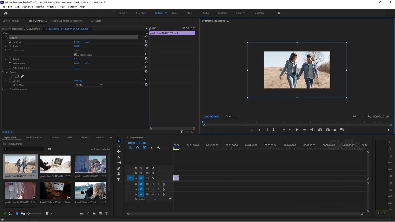 Fit to Frame Size VS Scale to Frame Size in Premiere Pro CC 2020 | Class 03 | Urdu/Hindi