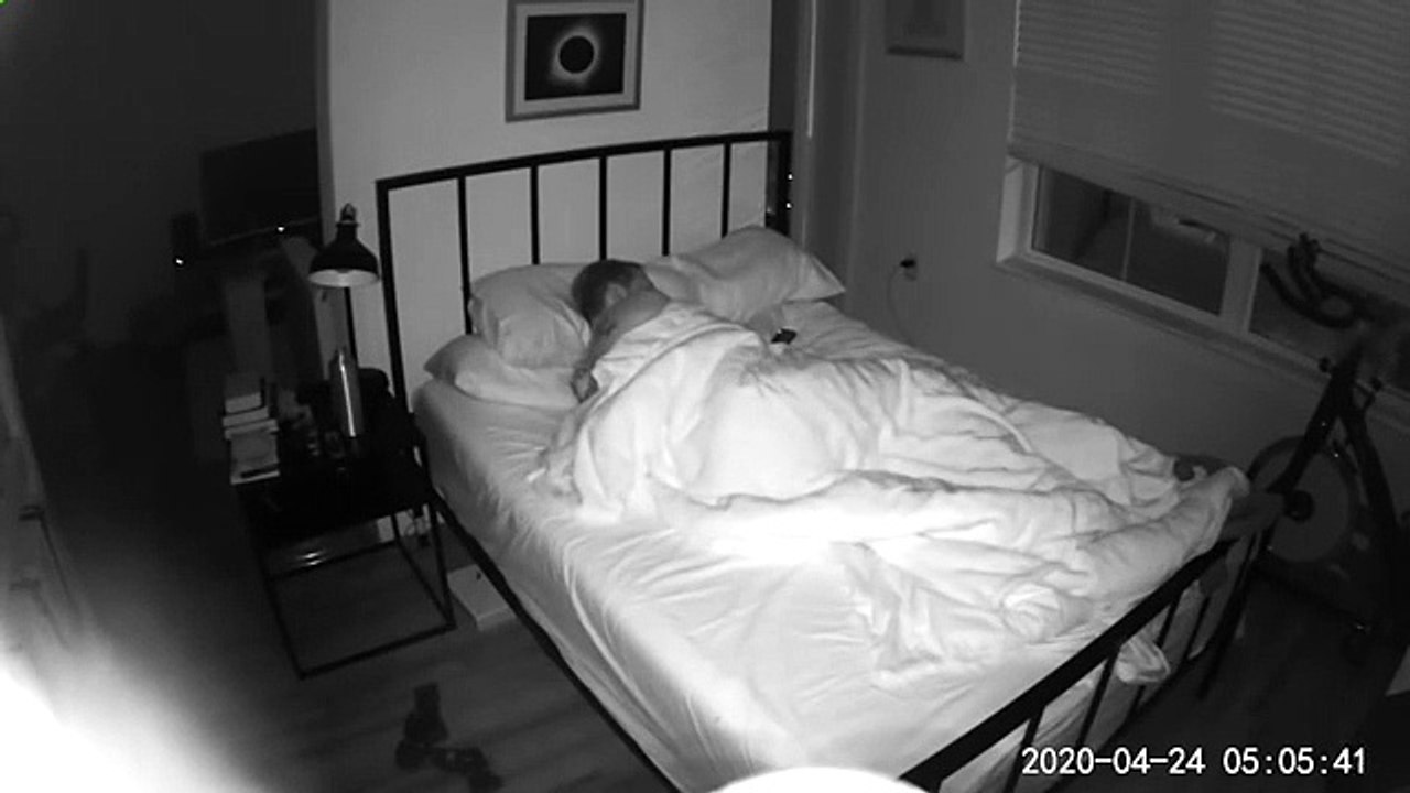 Dormir avec son chat (Timelapse)