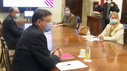 Ximo Puig se reune con eurodiputados valencianos