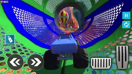 Police Stunt Racing Games  Monster Truck Games - Impossible Car Stunts Race - Android GamePlay #2