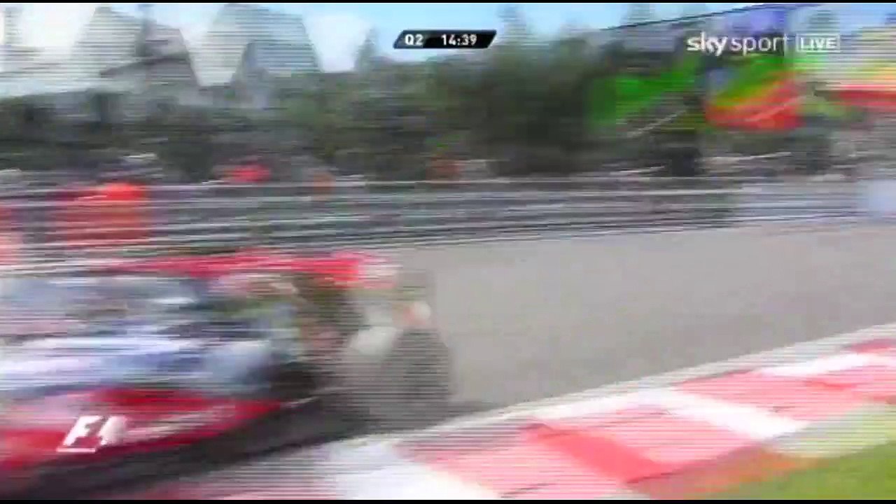 F1 2010 GP13 - Belgien - Qualifying SKY