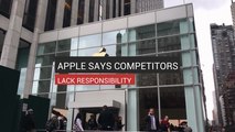 Apple Says Competitors Lack Responsibility