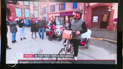 Emploi : après un tour de France à vélo pour trouver un emploi, un quinquagénaire décroche un CDI