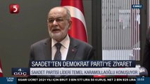 Temel Karamollaoğlu, Demokrat Parti Genel Başkanı Gültekin Uysal'ı Ziyaret Etti - 28.12.2020