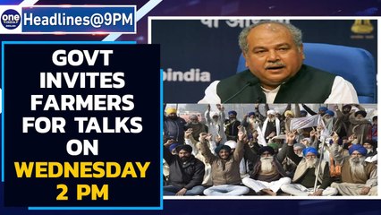 Descargar video: Farmer Protest: Government invites farmers for talks on wednesday at 2 PM|Oneindia News