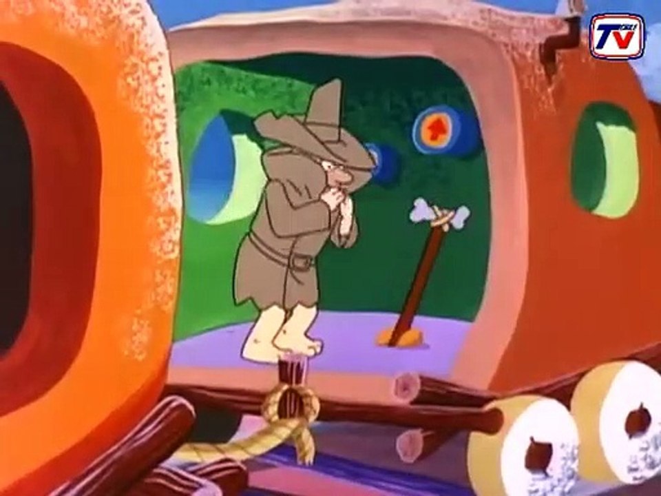 POLICIA DE PIEDRADURA Bedlam on the Bedrock Express