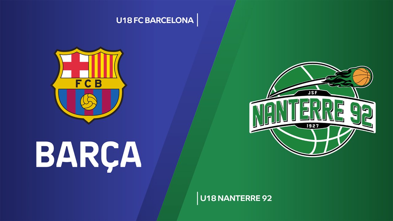 EB ANGT Valencia, Day 2 Highlights: U18 FC Barcelona - U18 Nanterre 92