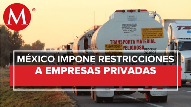 Sener restringe importación y exportación de combustibles a empresas privadas