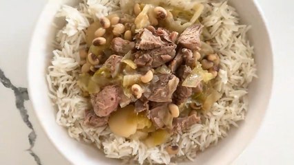 Lucky New Year's Black-Eyed Peas Stew