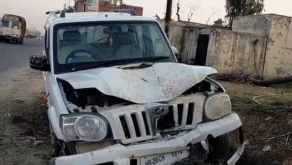 कार की टक्कर से बाइक सवार की दर्दनाक मौत