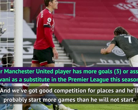 Solskjaer will look to start in-form Cavani for United