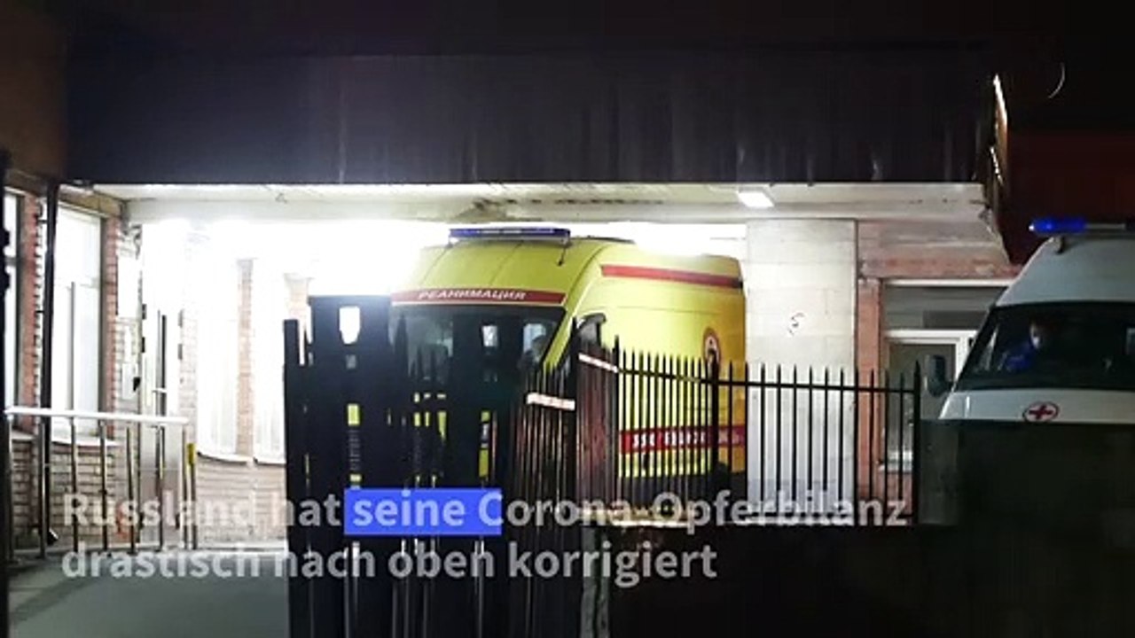 Russland korrigiert Corona-Opferbilanz drastisch nach oben