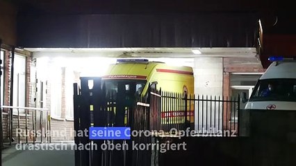 Russland korrigiert Corona-Opferbilanz drastisch nach oben