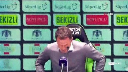 Stjepan Tomas: 'Bu deplasmanda 1 puan iyi sonuç'