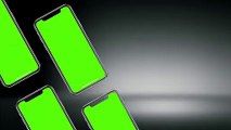 i phone 3D green screen background hd animation vfx footage