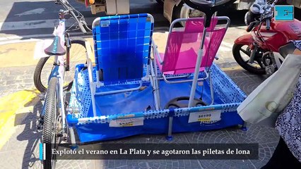 Explotó el verano en La Plata y se agotaron las piletas de lona