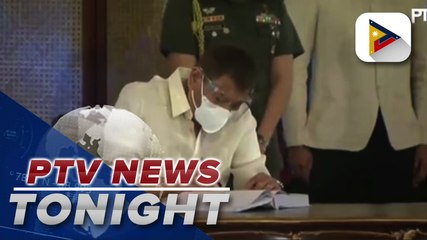 PRRD signs into law P4.5-T national budget for 2021
