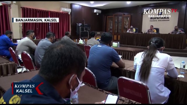 Polresta Banjarmasin Ungkap Angka Kriminalitas di Tahun 2020 Menurun