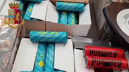Cagliari - Sequestrati altri 200 chili di botti illegali (28.12.20)