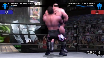 Here Comes the Pain Chris Benoit vs Brock Lesnar