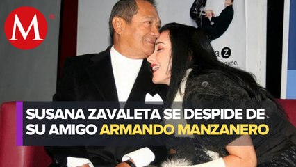 Me quedo con el brillo de su mirada: Susana Zabaleta reacciona a muerte de Armando Manzanero