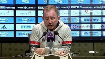 Sergen Yalçın: “Oyuncularımız, kimsenin eksikliğini hissettirmiyor”