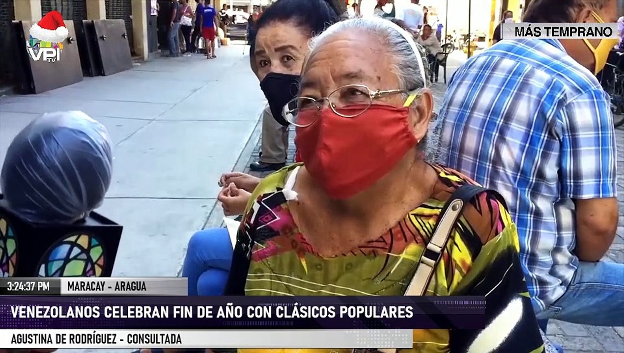 Venezolanos recordaron canciones populares para despedir año viejo  VPItv