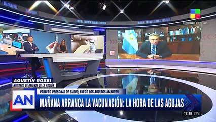 Rossi: "Hay que vacunar a la población de riesgo antes del otoño"