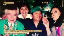 Pati Chapoy lamenta la muerte de su entrañable amigo Armando Manzanero. | Ventaneando