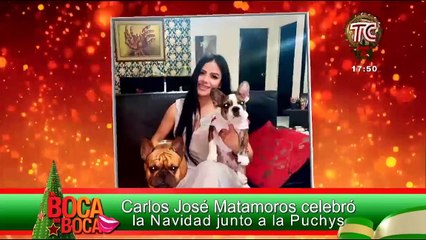 Carlos José Matamoros y su ex juntos en Navidad: ¿regresaron?