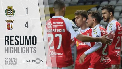 Highlights: Boavista 1-4 SC Braga (Liga 20/21 #11)